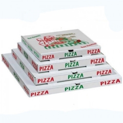 Caja de pizza biodegradable desechable de 7 pulgadas