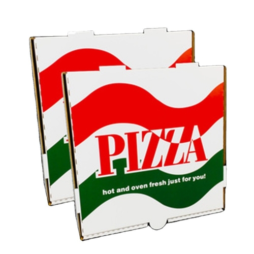 Imballaggio di carta per fast food con scatola di pizzi commestibili usa e getta da 12 pollici OEM