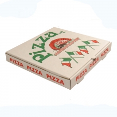 Caja de pizza biodegradable desechable de 7 pulgadas
