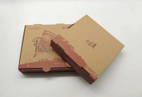 Boîte en carton ondulé 3 couches haute densité pour pizza