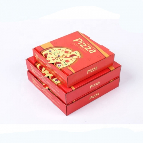 Caja de pizza impresa de 7 "/ 8" 9 "/ 10" / 11 "/ 12" Reino Unido
