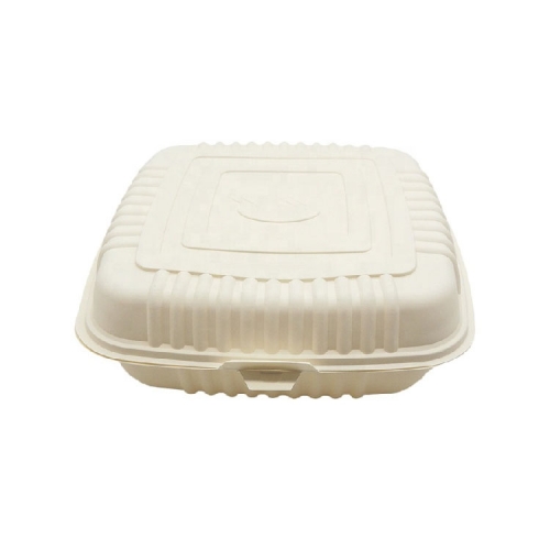 1000ML Cornstarch Clamshell Food Container