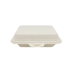800ML Cornstarch Clamshell Food Container