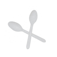 Biodegradable 100% Compostable 7 Inch CPLA Cutlery PLA Spoon for Ice Cream