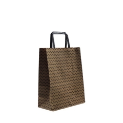 Wholesale price Food Take Away kraft Paper Bag With Handle