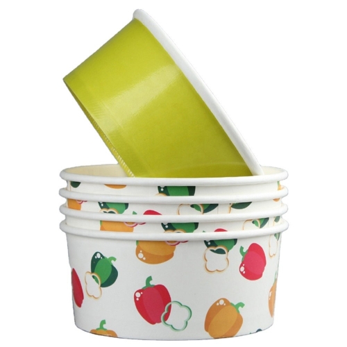 750ml Hot Food Paper Bowl Disposable Salad Bowl