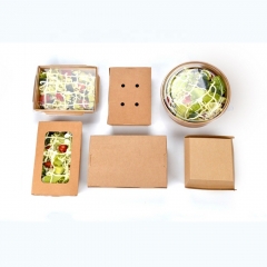 Kraft Paper Lunch Box Packaging Malaysia