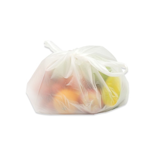 Custom Logo Organic garbage Bag Cornstarch Biodegradable Bags with Handles