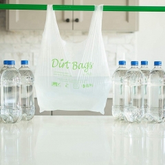 Sacola de supermercado biodegradável reutilizável e ecológica impressa sob encomenda da China