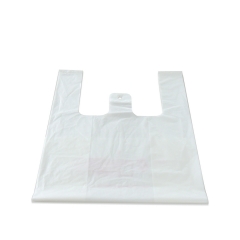 Biodegradable plastic bag for shopping