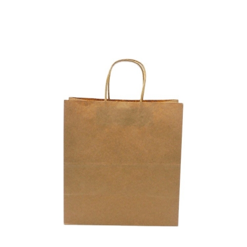 テイクアウト食品用のカスタムデザインクラフト紙袋