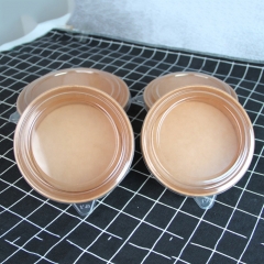 Одноразовая миска для горячего супа из крафт-бумаги