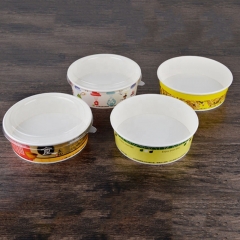 Disposable Paper Container Take Away 1300ml Paper Bowl For Soup