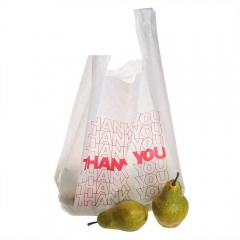 Fournisseur chinois compostable PLA sacs biodégradables sacs à provisions avec logos