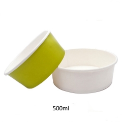 Different Size Salad Container Take Away Soup Paper Bowl For Food