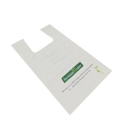 Curtom Logo-Einkaufstasche Grohandel individuell bedruckte kompostierbare Verpackungsbeutel