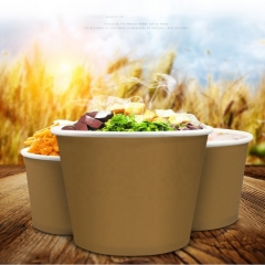 China Manufacturers Food Container To Go Paper Soup Cups