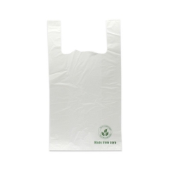 Popular custom printed corn starch biodegradable bag for shopping