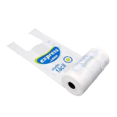 100% Compostable eco friendly carry biodegradable plastic bag