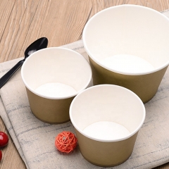 China Manufacturers Food Container To Go Paper Soup Cups