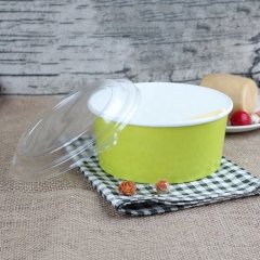 750ml Hot Food Paper Bowl Disposable Salad Bowl