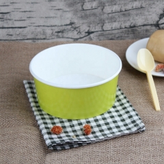 1300ML disposable White Salad Packaging Bowl With PET Lid