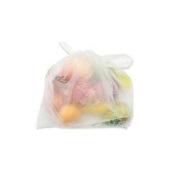 Food grade bag Pouch Cornstarch Biodegradable Bags with Handles