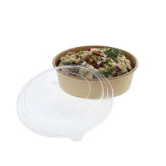 Kraft Paper Food Container/Takeout Paper Container/Paper Salad Bowl