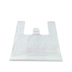 Custom Logo Eco Friendly Non-plastic Cornstarch Biodegradable Bags with Handles