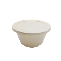 Eco Biodergadable Disposable Cornstarch Soup Bowls For Food