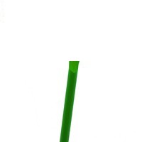 100% Compostable Recyclable PLA Plastic Drinking Spoon Straw at Diameter 6mm