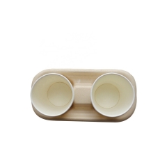 Packing Disposable Sugarcane 2 Drink Cup Holder