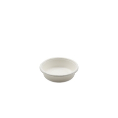 Eco-friendly 1 oz take away microwave compostable sugarcane sauce cup