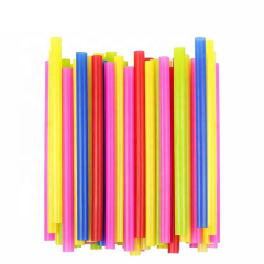 Eco-friendly Wholesale Disposable Custom Color PLA Straws For Milk
