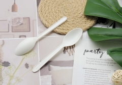 Wholesale price biodegradable custom ice cream spoon plastic disposable spoon