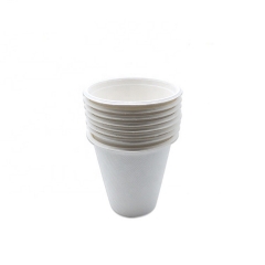 Catering Biodegradable 7oz Bagasse Pulp Sugarcane Coffee Cup