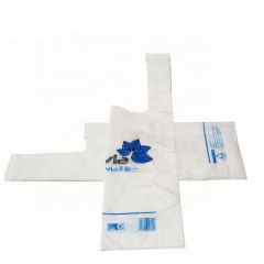 Wholesale bio degradable garbage biodegradable tshirt plastic trash bags