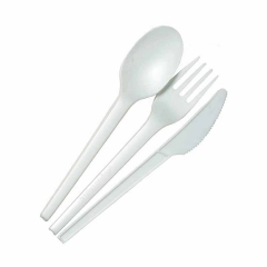 Wholesale price disposable CPLA reusable kids disposable plastic cutlery