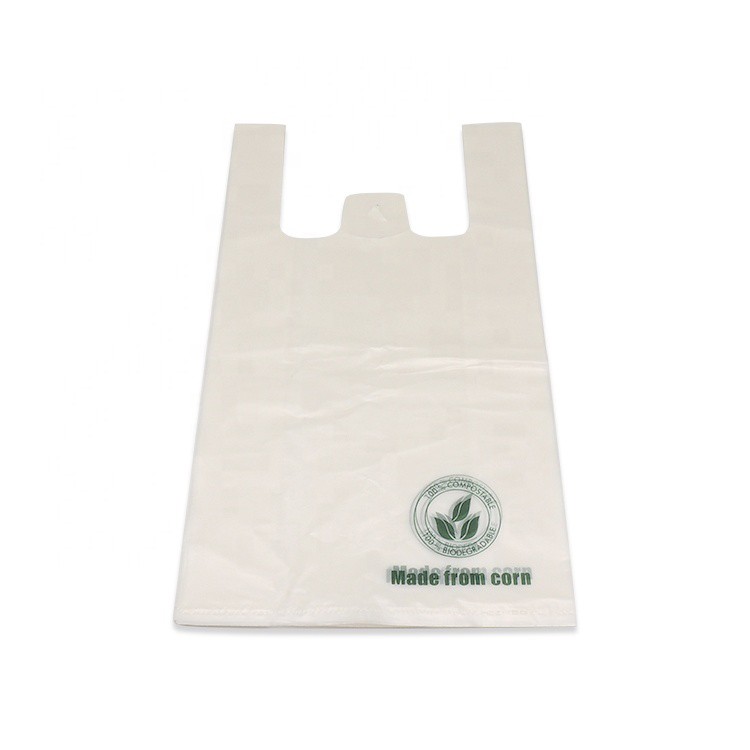 bolsa de compras de maicena biodegradable