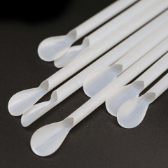 Chinese Supplier Bubble Tea Compostable Biodegradable PLA Spoon Straws