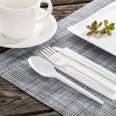 Wholesale price disposable CPLA reusable kids disposable plastic cutlery