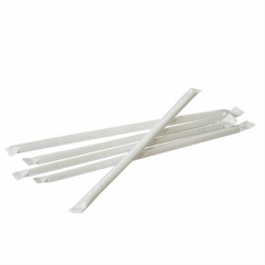 Fournisseur chinois paille jetable biodégradable compostable Pla paille