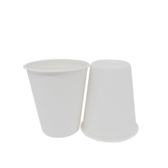 Taza biodegradable vendedora caliente del jugo del bagazo de la caa de azúcar de 9 onzas para llevar