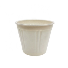 Compostable 400ml Disposable Cornstarch Biodegradable Food Rice Bowl For Sale