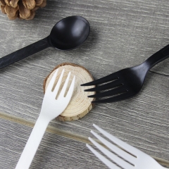 Guaranteed Quality Fork Spoon Set Custom Plastic Cutlery Set biodegradable Pla Cutlery