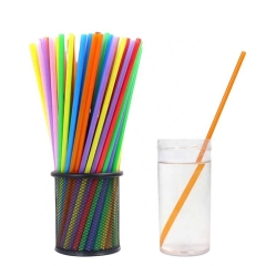 Eco-friendly Wholesale Disposable Custom Color PLA Straws For Milk