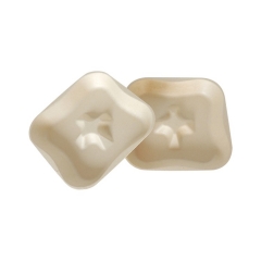 ถาดใส่ผลไม้เยื่ออ้อยที่ย่อยสลายได้ง่ายทันสมัยสำหรับตลาดยุโรป