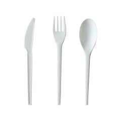 6INCH 6.5INCH 7INCH CPLA cutlery ECO friendly cutlery set cutlery set biodegradable