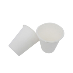 Tazas de café biodegradables de la caa de azúcar de la taza impresa personalizada 200ml