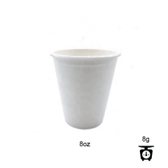 Factory eco friendly compostable biodegradable sugar cane factory cups plastic disposable coffee cups with lids